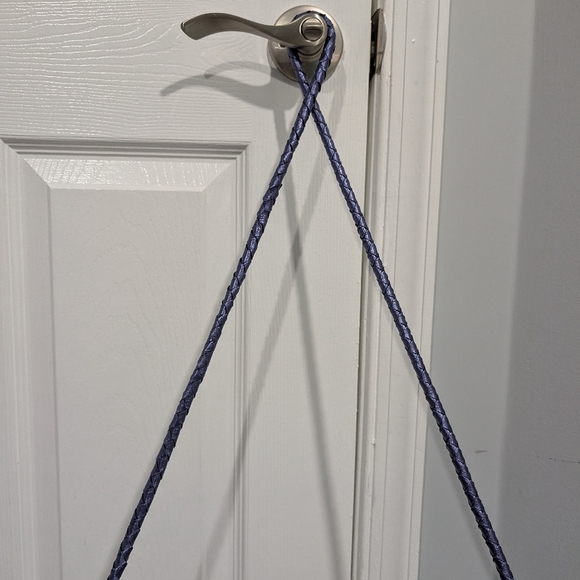 Elliott Lucca Blue and Taupe Shoulder/Crossbody Bag - Picture 6 of 14